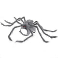 Halloween spider costume for dog or cat in black and purple colours with stretchy polyester fabric