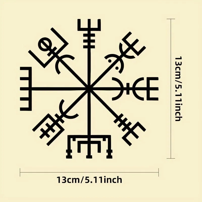 13x13cm vegetarian no charm vinyl car body sticker for window and notebook decoration