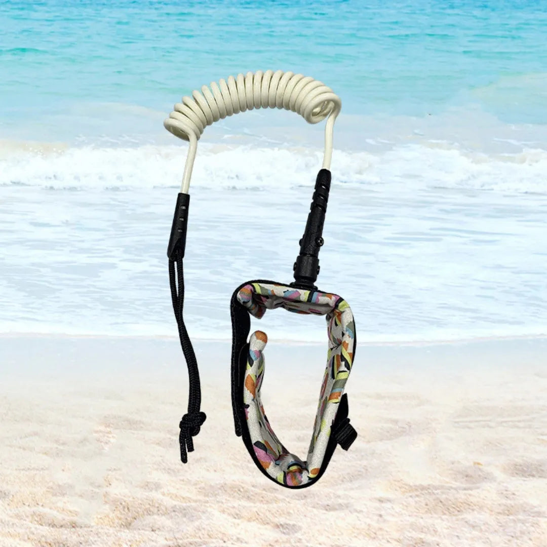 Portable surfboard hand holding rope for home training with high elasticity
