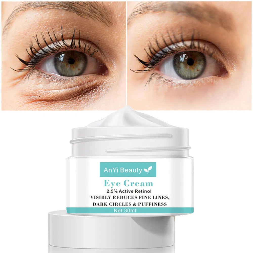 30ml eye cream container for women's skincare and beauty routines