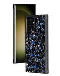 Forged carbon fibre Samsung Galaxy phone case for S20, S21, S23 FE models in red, gold, purple, blue, grain or 3K twill.