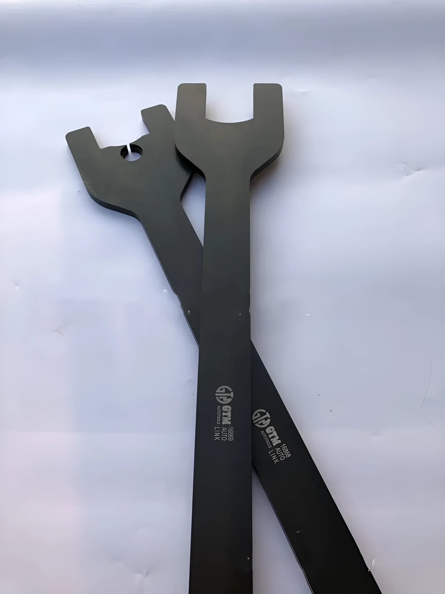 Land Rover fan support wrench set with 36mm and 40mm alloy steel spanners