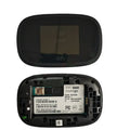 Black Mifi8000 4G portable wireless router with compact 10x20x3 cm dimensions