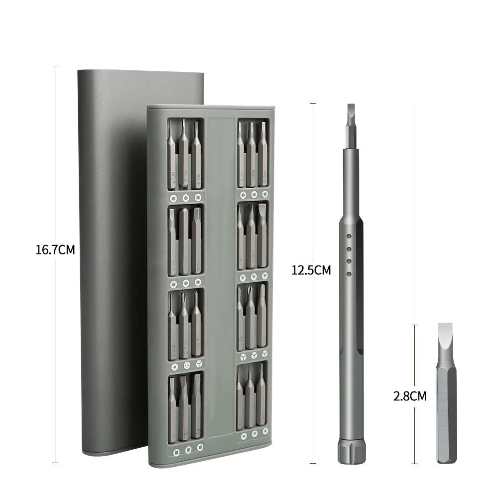 49-piece magnetic precision screwdriver set for mobile phone and electronic repair
