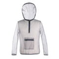 Rayman Jungle Run breathable insect-proof jacket in smoky grey mesh fabric for outdoor activities