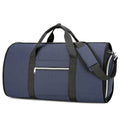 Oxford cloth storage bag with dry wet separation compartments in black, dark blue or grey