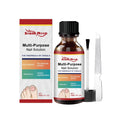 30ml bottle of nail care solution with tea tree oil, white willow bark and Danggui plus a nail file