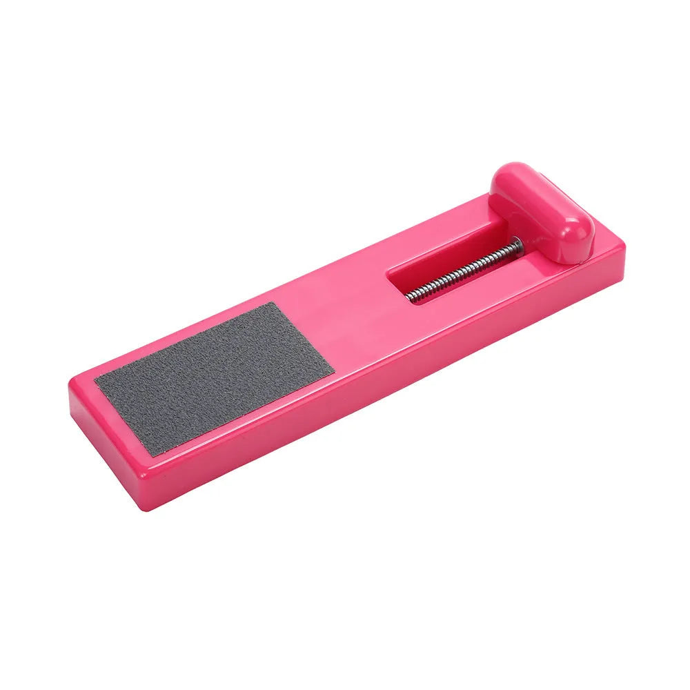Pink and white ballet foot rotation trainer for instep strengthening and dancer toe flexibility