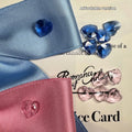Princess style dog hair band with adjustable bow on polyester cotton ribbon