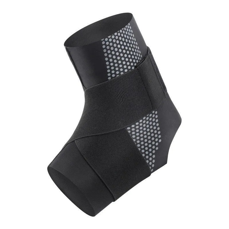 Lycra ankle support brace with anti-kick design for sports and rehabilitation in adult sizes