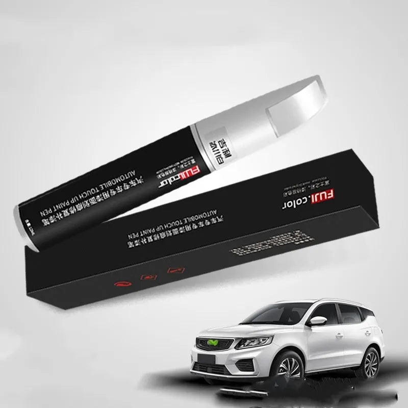 GL Vision X6X3 12ml automotive touch-up paint fixer pen in Ice Crystal White colour.
