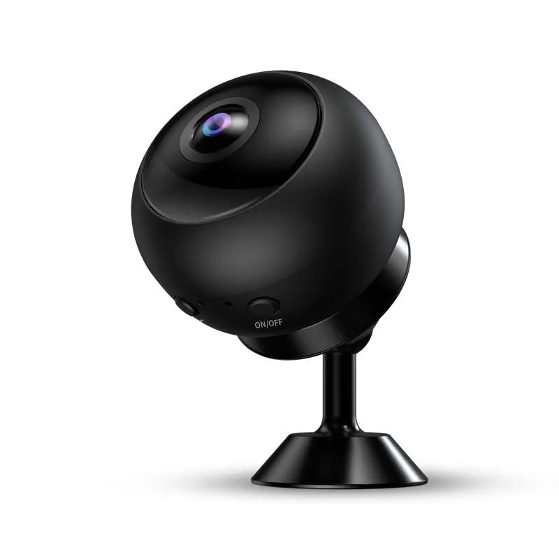 1080p wireless Wi-Fi surveillance camera with ABS housing and 3.6° lens for indoor security