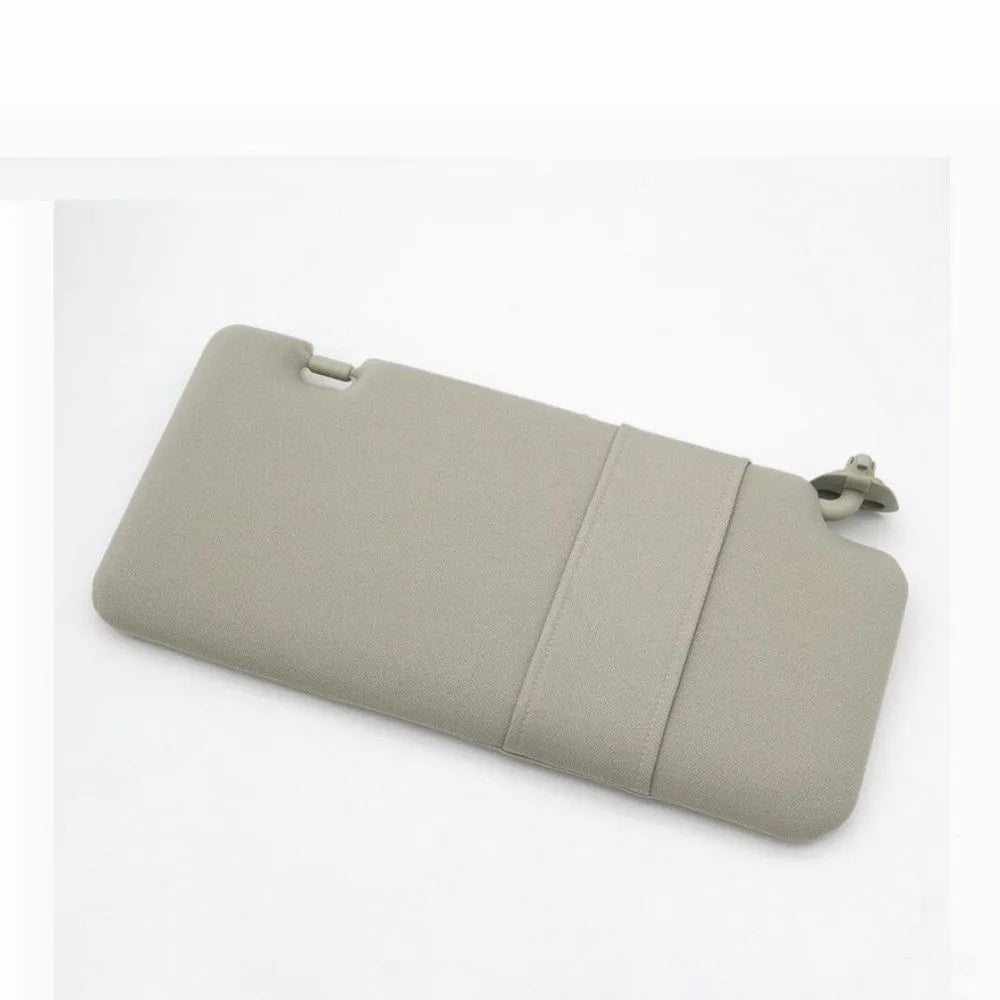 Beige sun visor with cosmetic mirror for Nissan Lida 2005-2012 vehicles