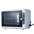 Small silver UV sterilizer for professional beauty and barbering tool sanitation