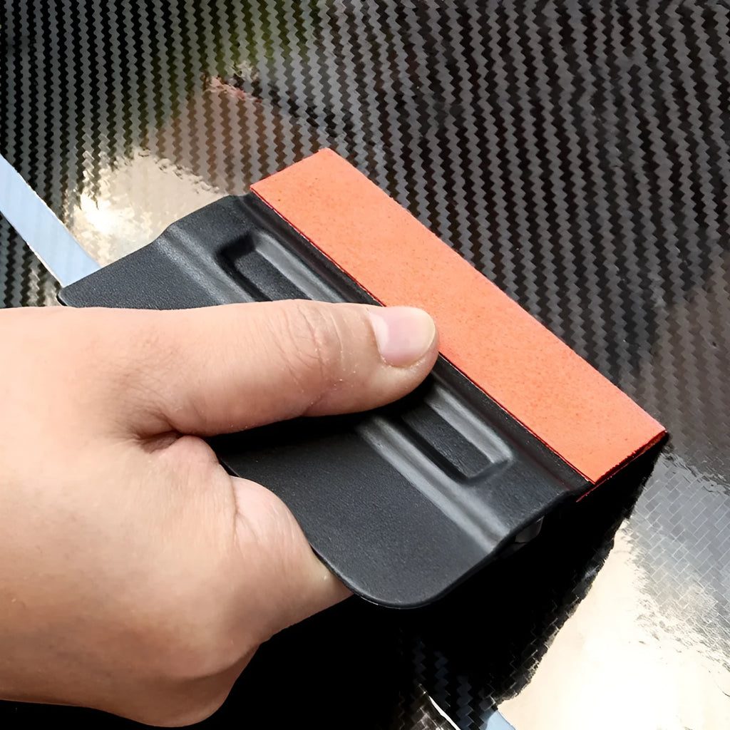 Car film scraper tool with ABS plastic construction for vinyl wrap installation