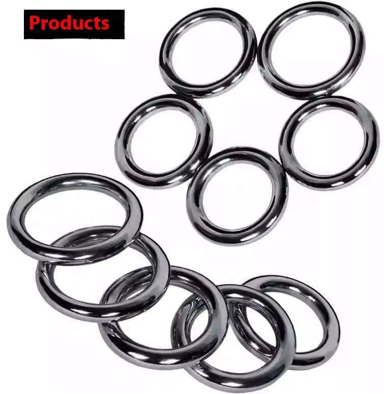 Carbon steel Wing Chun training ring with electroplating finish for martial arts conditioning