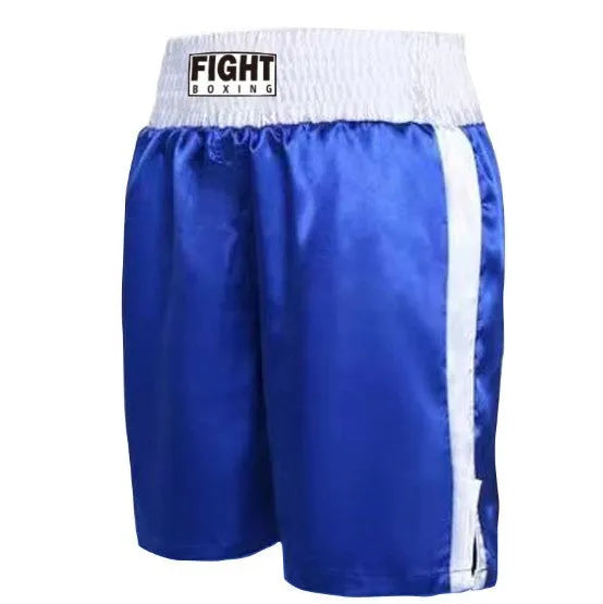 Boxing shorts with elasticated waistband available in multiple colour combinations including black and gold