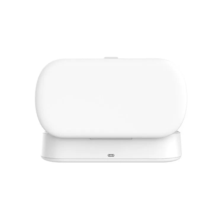 White ABS plastic UV wireless disinfection box for phones and toothbrushes