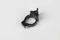 Black aluminum alloy bicycle clamp ring sized for 28.6mm highway steel frame tubes