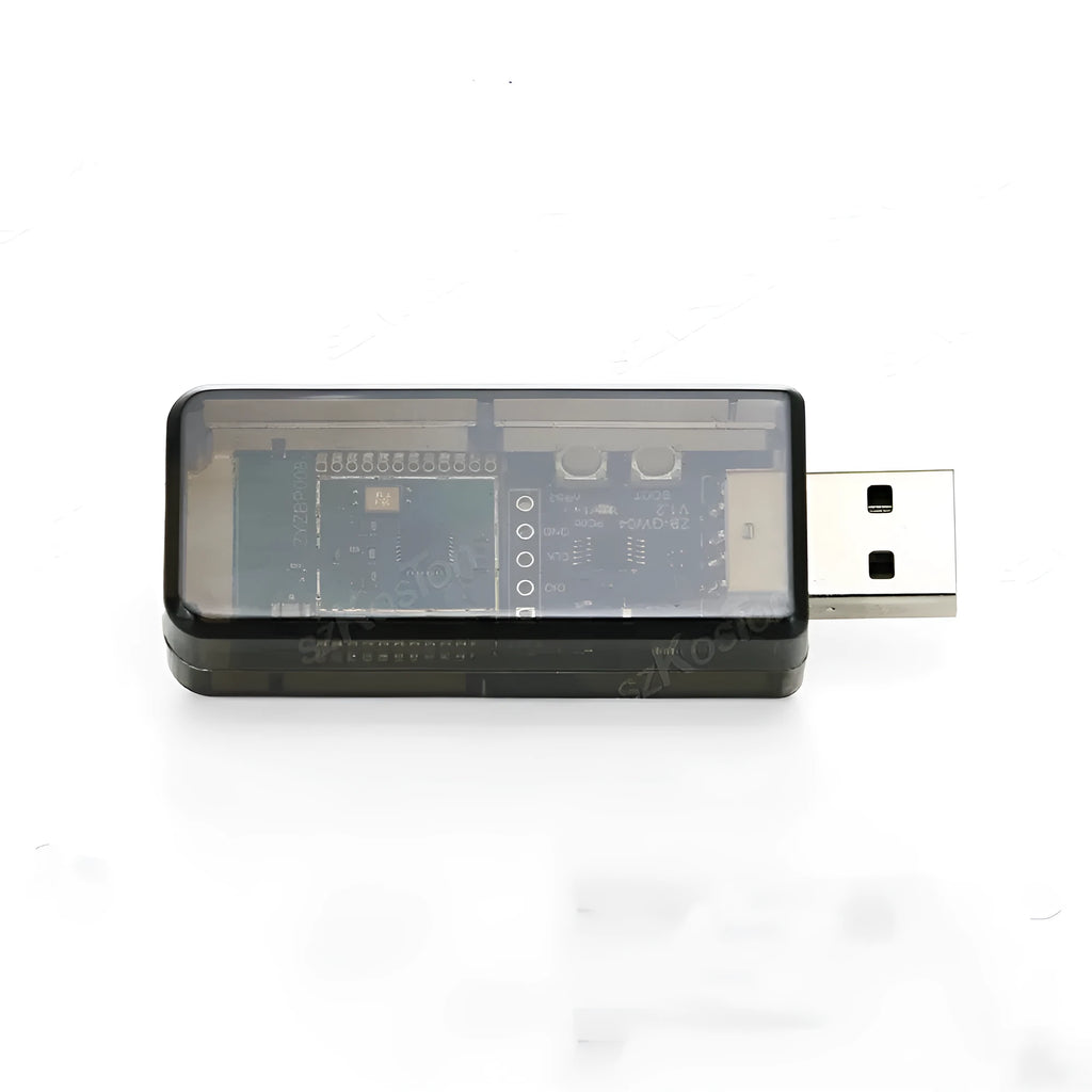 Silicon Labs EFR32MG21 Zigbee USB dongle with plastic shell for Home Assistant