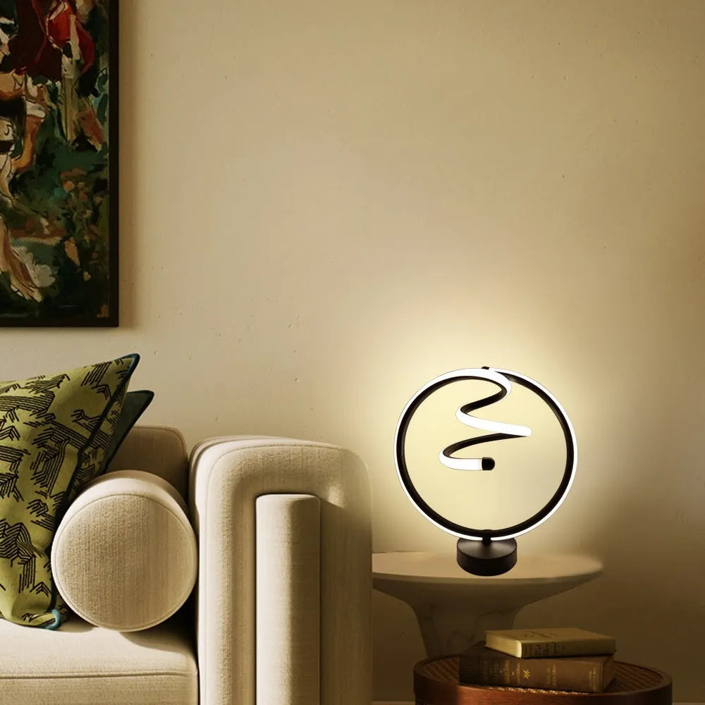 Black musical note shaped night light with RGB color options made of iron aluminum and silicone for bedside use