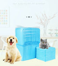 Teddy thickened pet diaper pad made from PE and non woven fabric, available in sizes XS to XL