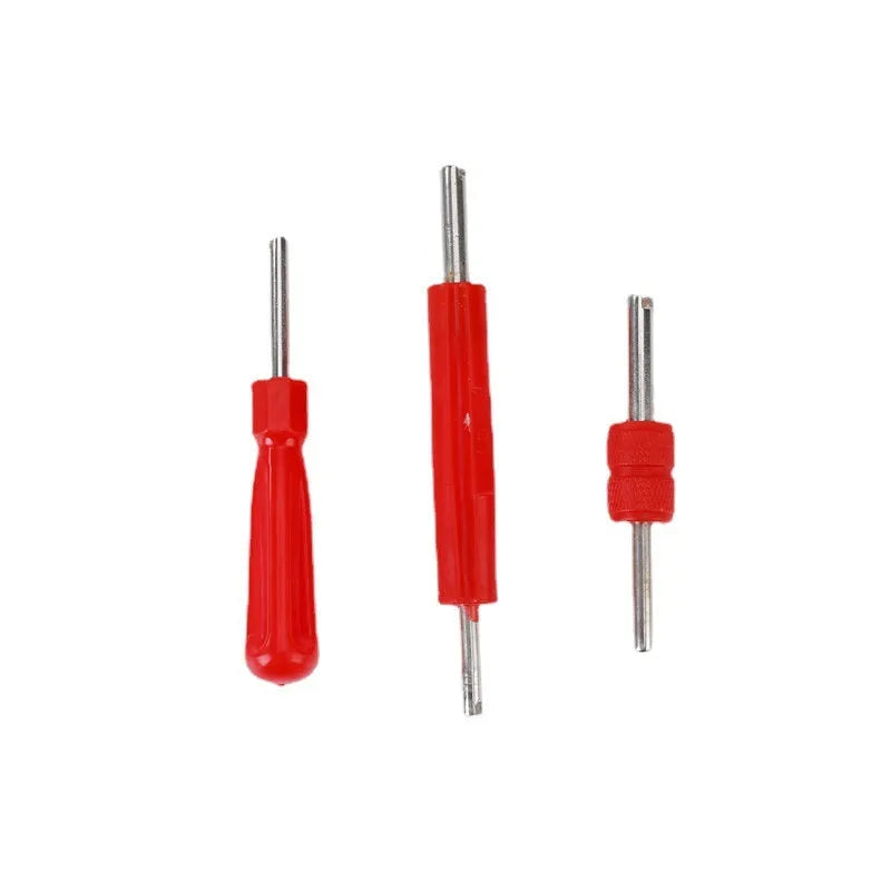 Aluminium alloy single-head valve wrench tool in three colour style options
