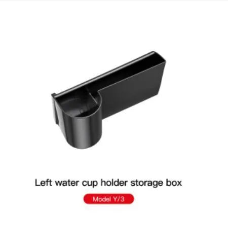Tesla Model 3 and Model Y dashboard water cup holder accessory with handle