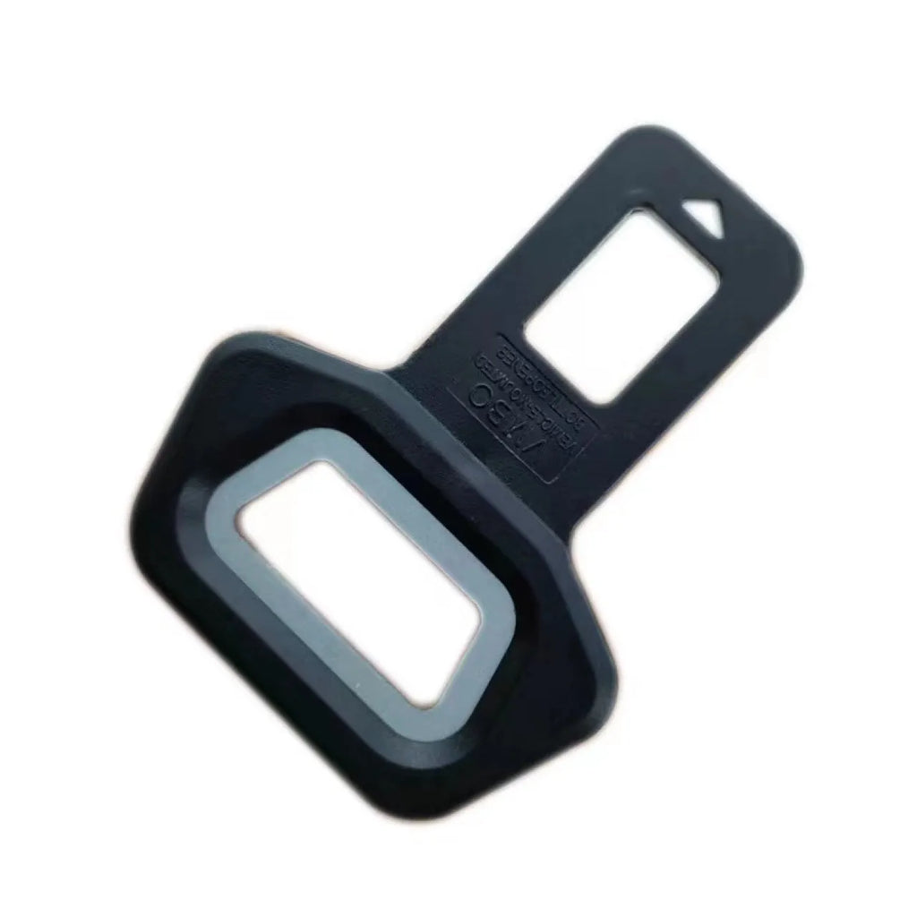 Aluminium alloy bottle opener keychain with a 2.1 cm lock tongue buckle in frosted carbon fibre colour.