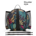 Oxford cloth basketball bag in various colours with one and two shoulder straps for sports training