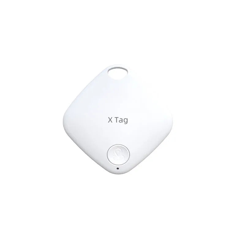 Diamond Global Locator Bluetooth anti-loss tracker in black, shown next to a key ring.