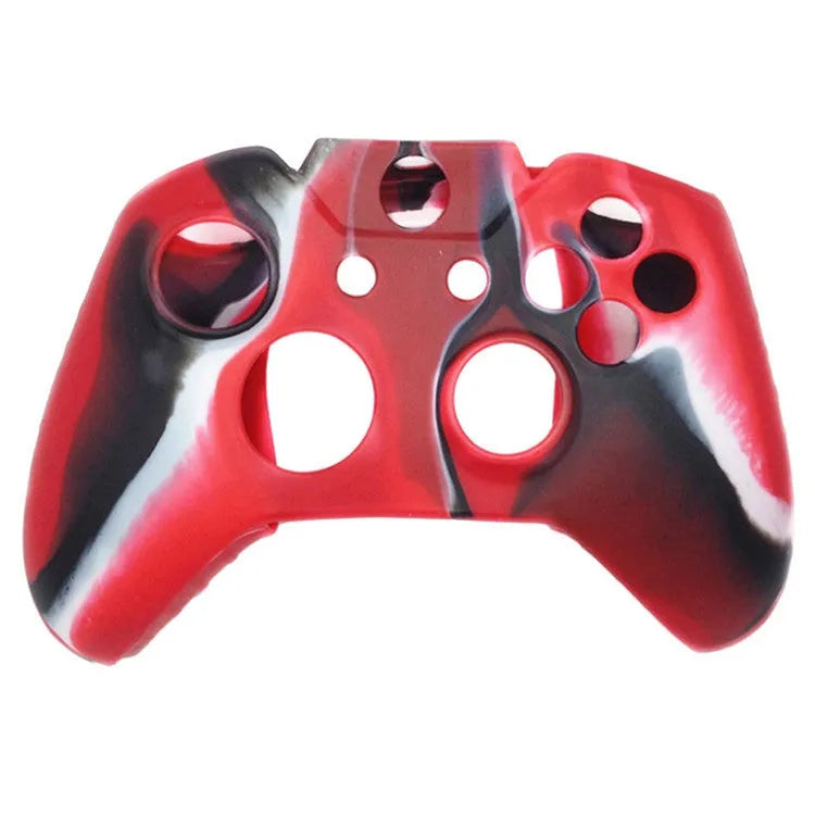 Transparent silicone protective case for an Xbox One controller in assorted colours.