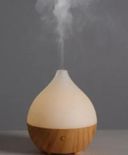 Asakusa wood grain finish 100ml aroma diffuser with USB cable