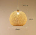 Pastoral style Zen tea room chandelier with multiple lamp holder diameter options on a white ceiling.