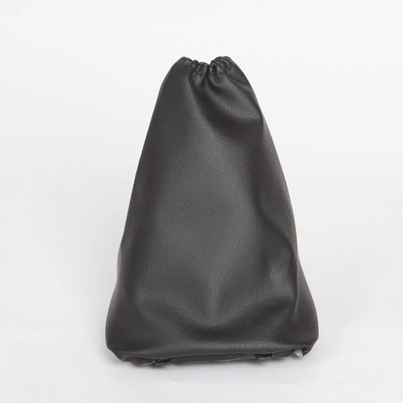 Black synthetic leather car shift lever dirt-proof cover for Toyota Corolla gear protection