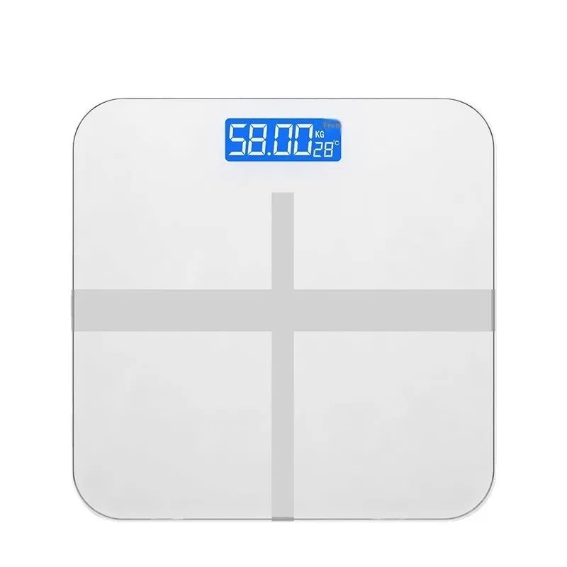 Digital bathroom weighing scale in various colours including Cross Ice Crystal White and Piano Black models