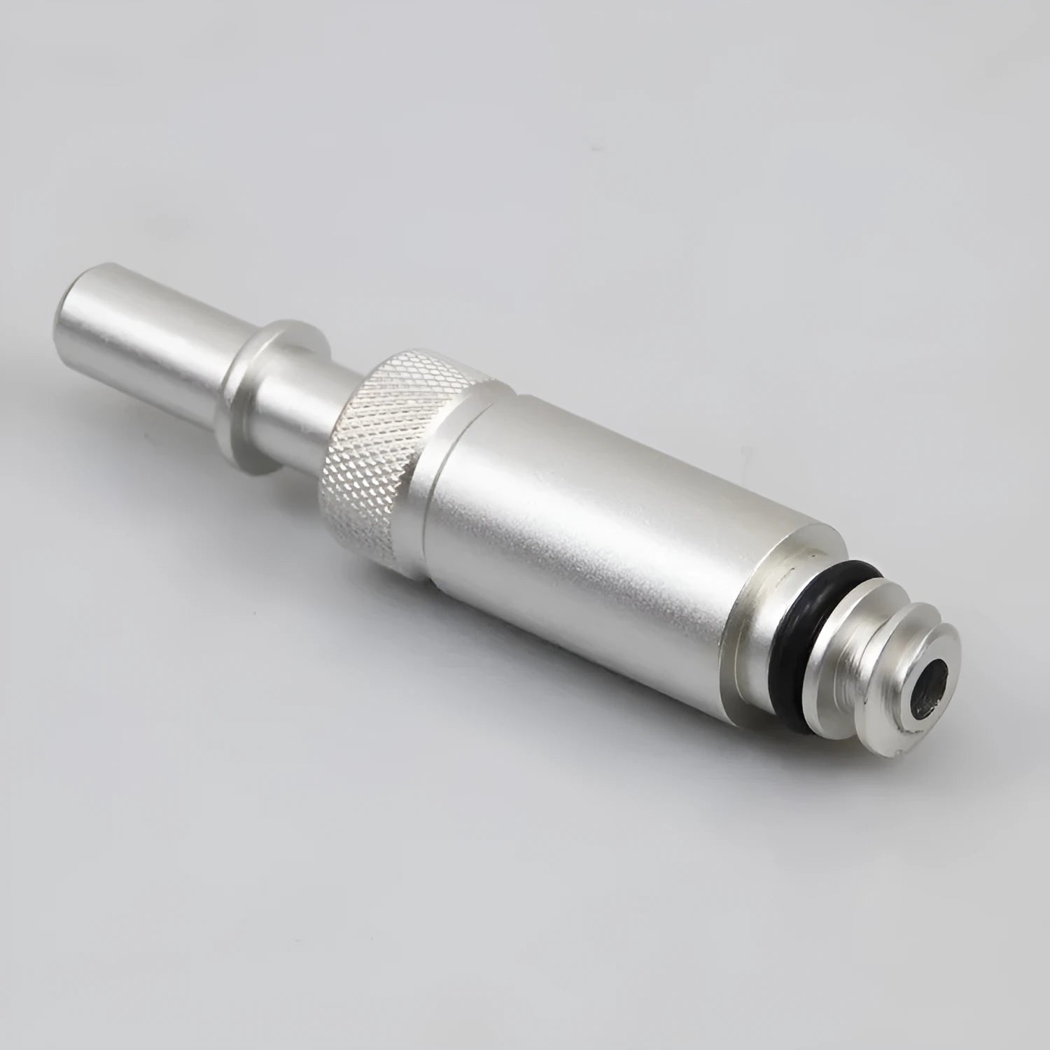 Silver metal transmission refueling joint VAS6262-9 tool for gearbox fluid changes
