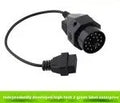 BMW OBD2 diagnostic adapter cable with 20-pin and 16-pin connectors
