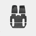 Tesla Model X waterproof TPE car floor mats and rubber boot liner set for 2016-2023 models