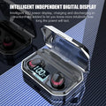 Black X10 Bluetooth wireless earbuds and charging case