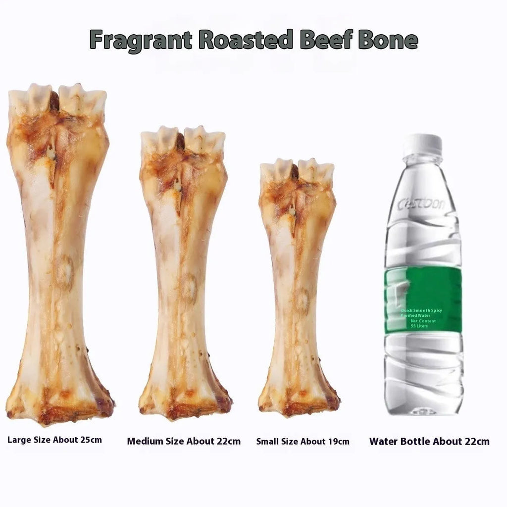 Pet molar rod chew for puppies in three sizes with high calcium and roasted ox bone flavour