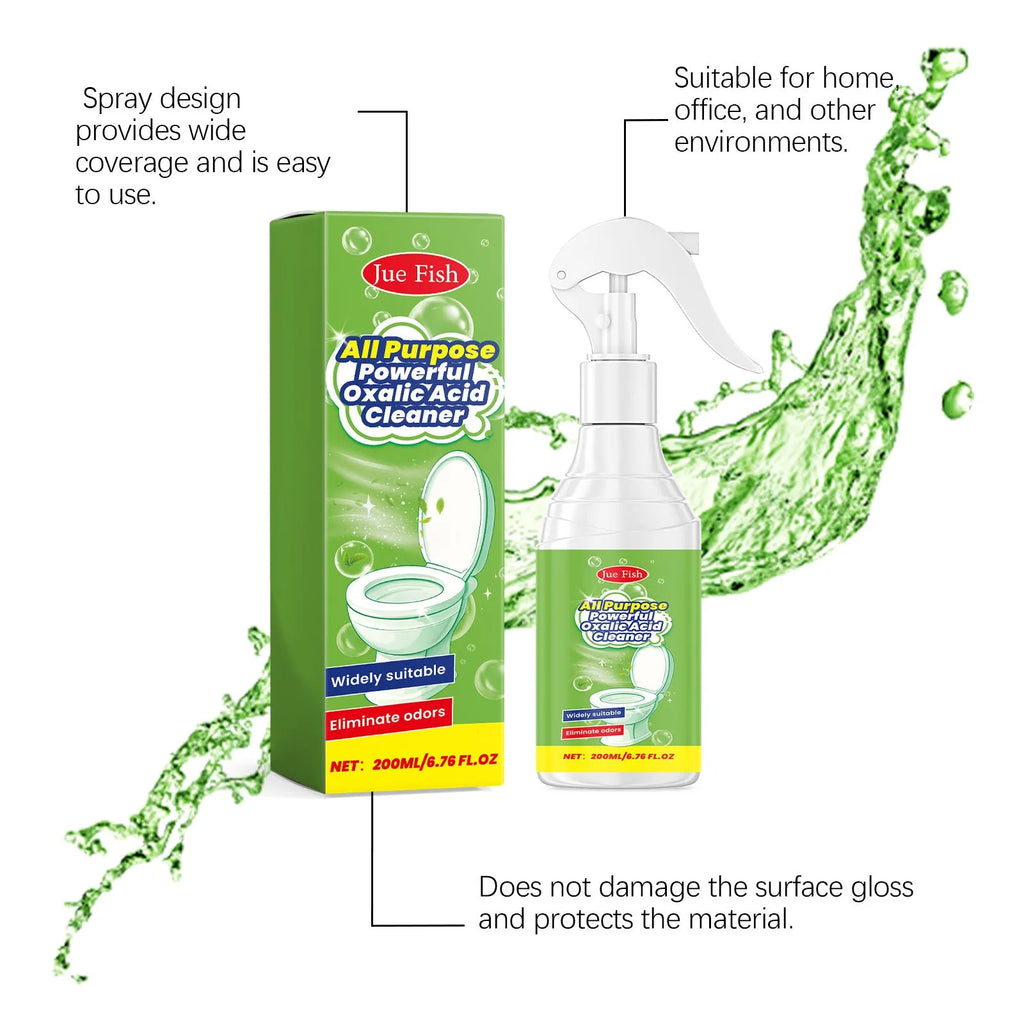 200ml bottle of multi functional household grease cleaning spray with trigger.