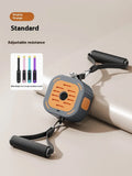 Multifunctional ABS power pump chest expander in navy blue or orange for home strength training