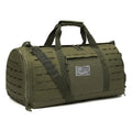 Men's waterproof Oxford cloth sports fitness handbag with air pillow belt in khaki colour