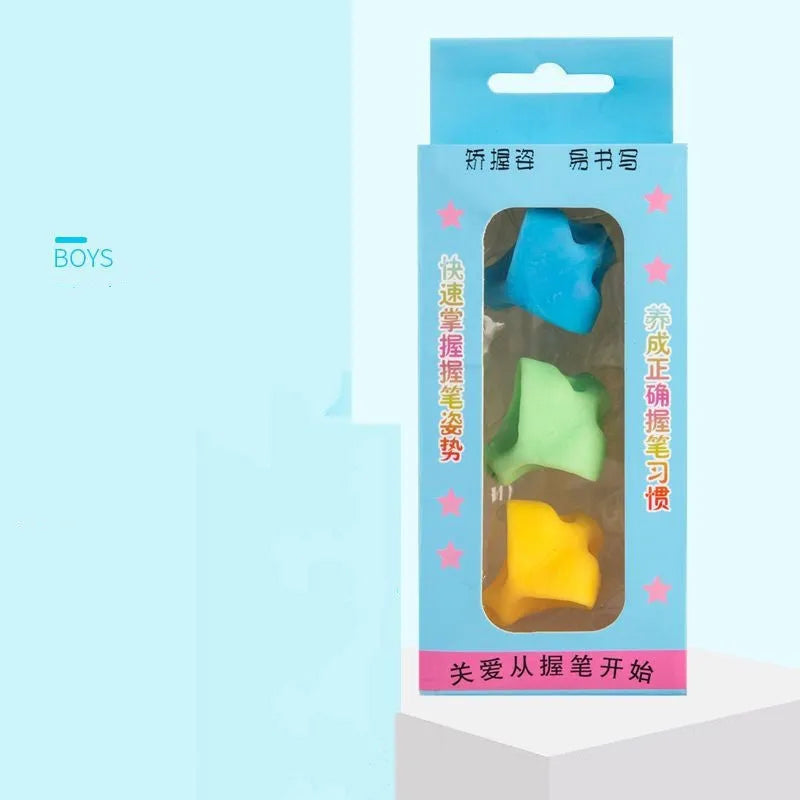Children's pen holder orthosis writing aid for correct pencil grip training in boys and girls models