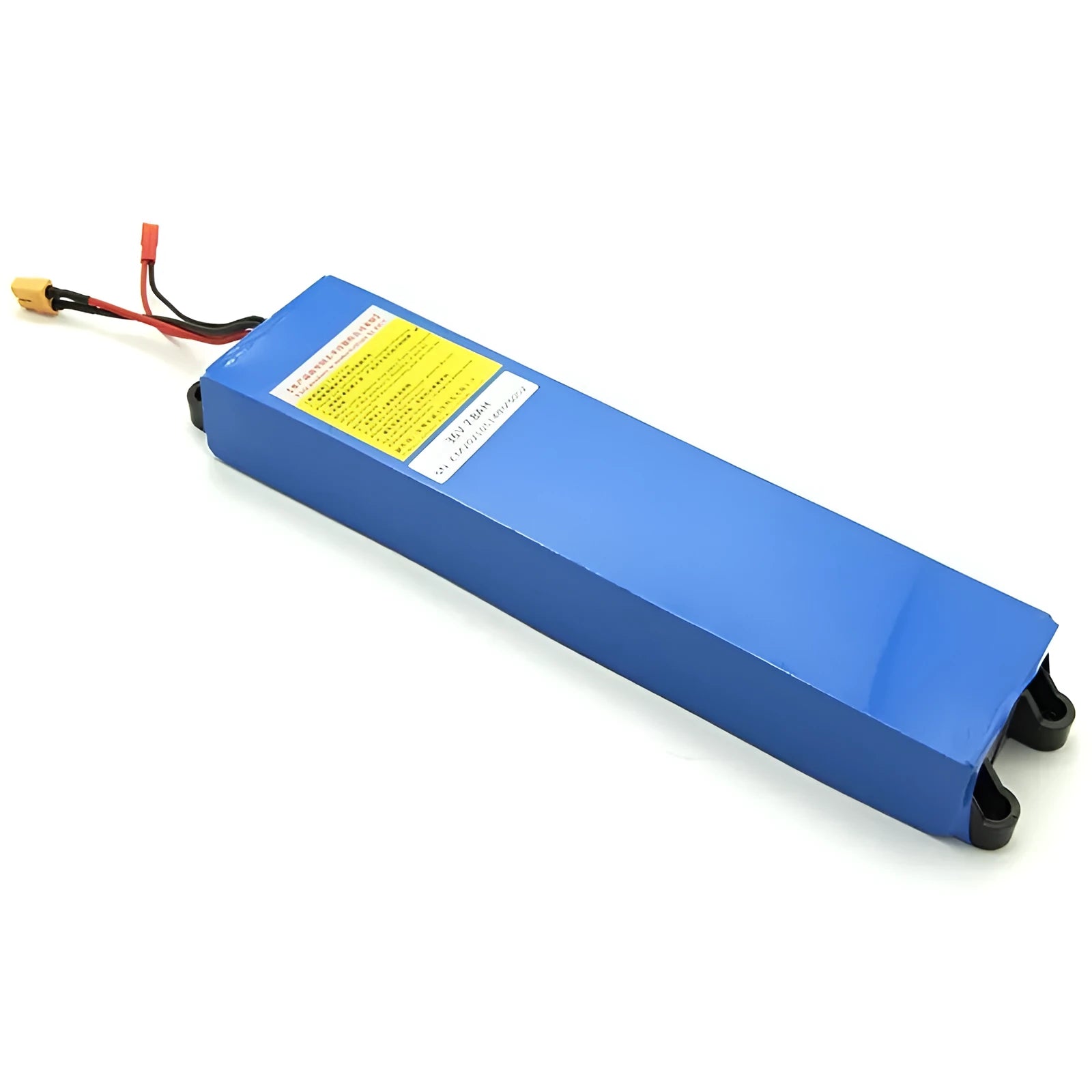 36V electric scooter lithium battery pack showing capacity options for replacement