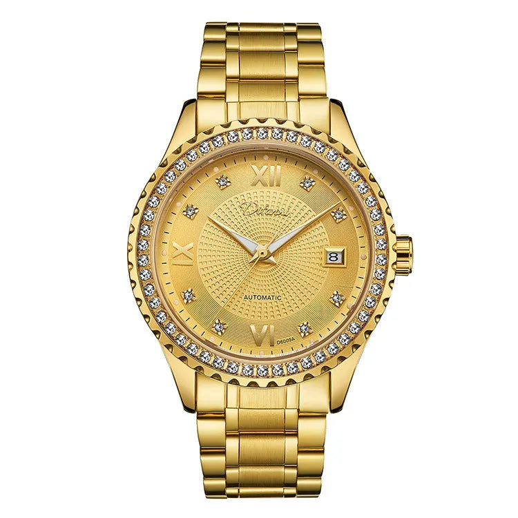 Fashionmonger waterproof luminous automatic mechanical watch for men with business style design