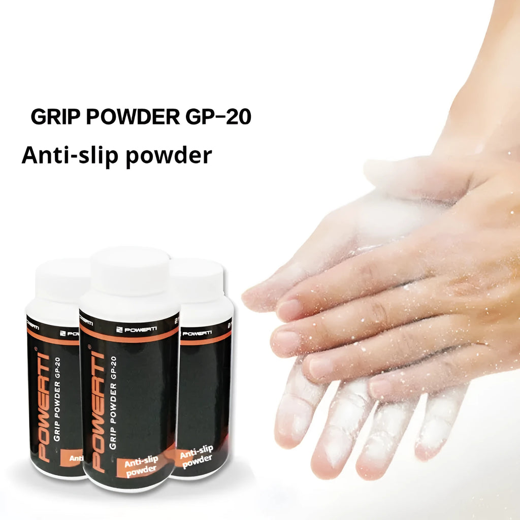 White container of magnesium carbonate sports anti-slip powder for badminton tennis weightlifting grip