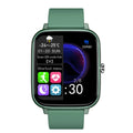Smartwatch with 1.54 full touch screen, TPU strap, Bluetooth calling, music playback, pink black green
