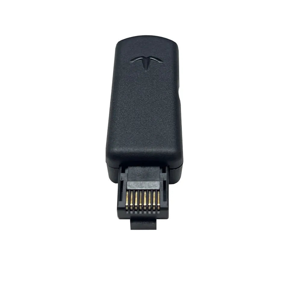Black JB Tool USB adapter for Nintendo Switch homebrew with USB data cable